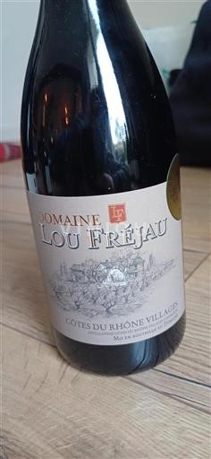 Rhônedalen Côtes-du-Rhône-Villages Domaine Lou Fréjau Icke årgångsbetecknad