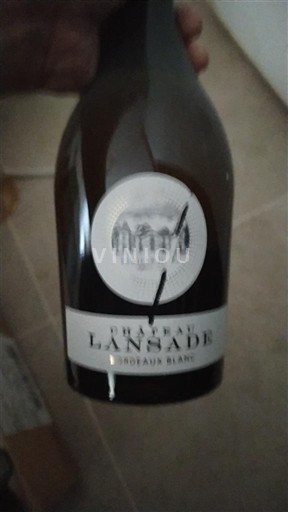 Bordéus Bordéus branco Château Lansade 2020