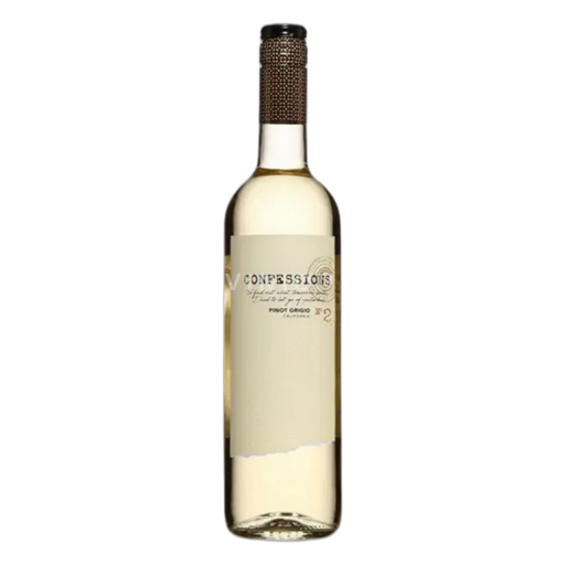 Californische AVA's Niet gespecificeerd Confessions Pinot Grigio Niet-geïntegreerd