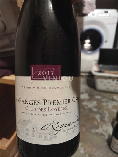 Burgundy Maranges Premier Cru Regnaudot Bernard et Fils Clos des Loyères 2017