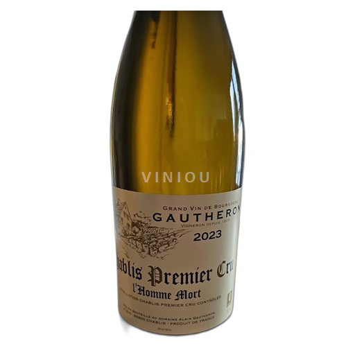 Burgundy Chablis Premier Cru Somaine Gautheron L'homme mort 2023