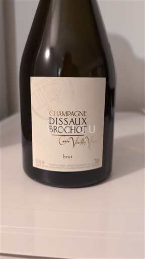 Champagne Sâm-panh Dissaux Brochot Vieille Vigne Không niên vụ