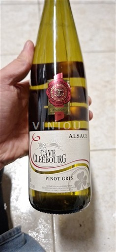 Alsasko Rulandské šedé Cave de Cleebourg Neročník