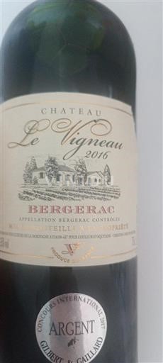 Sud-Ouest Bergerac Le Vigneau 2016