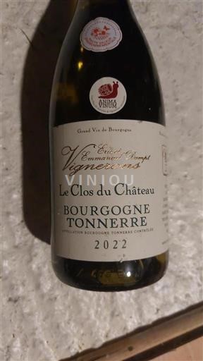 Bourgondië Bourgogne Tonnerre Eric et Emmanuel Dampt Le Clos du Château 2022