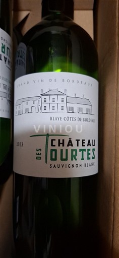 Bordeaux Blaye-Côtes-de-Bordeaux Château Des Tourtes Sauvignon Blanc 2023