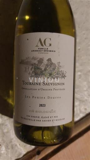 Loiredalen Touraine Famille Amirault Grosbois Les Pentes Douces 2023