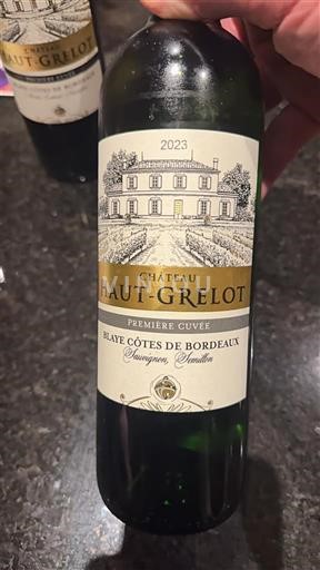 Burdeos Blaye-Côtes de Burdeos Domaine Haut Grelot Première 2023
