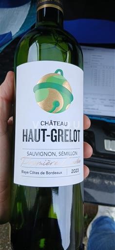 Бордо Блай-Кот-де-Бордо Domaine Haut Grelot Première 2023
