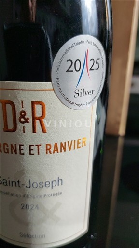 Rhône Valley Saint-Joseph Domaine Origine et RANVIER Sélection 2024