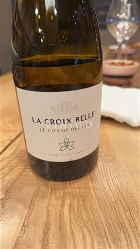 Languedoc et Roussillon Côtes de Thongue Domaine La Croix Belle Le Champ des Lys 2024