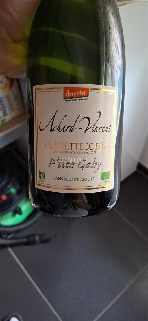 Thung lũng Rhône Clairette-de-die Achard-Vincent P'tite Gaby 2024