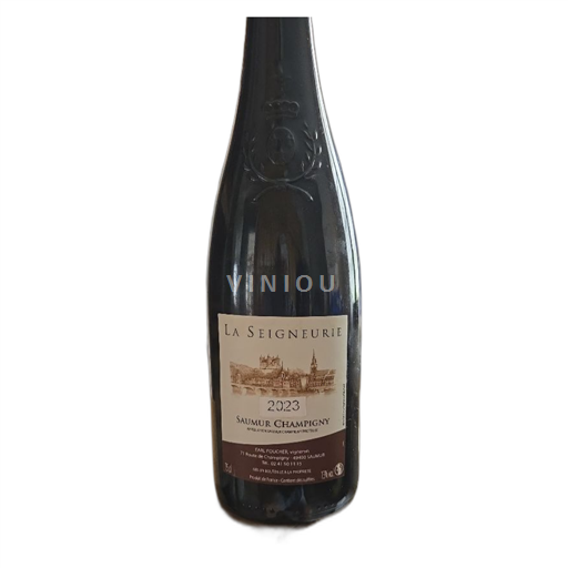 Loire Valley Saumur-Champigny Domaine La Seigneurie Cubi 2023