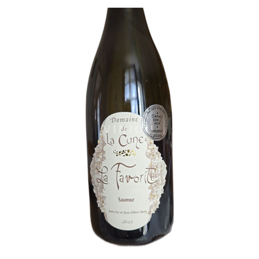 Loiren laakso Saumur Domaine La Cune La Favorite 2022