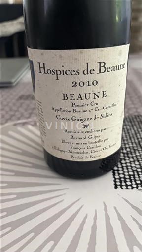 Burgundsko Beaune Premier Cru Hospices de Beaune Cuv%c3%a9e Guigone de Salins 2010