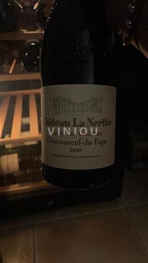 Vallée du Rhône Châteauneuf-du-pape Château La Nerthe des Cadettes 2020