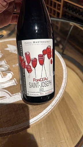 Thung lũng Rhône Saint-Joseph Pascal Marthouret Ponceau 2023