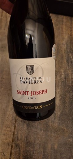 Rhône Valley Saint Joseph Les Hauts de Pavières 2023