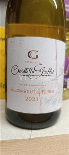 Burgundi Mâcon-Solutré-Pouilly Christelle Greffet 2023