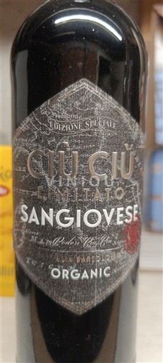 Marche Ciù Ciù Sangiovese Edizione Speciale 2017