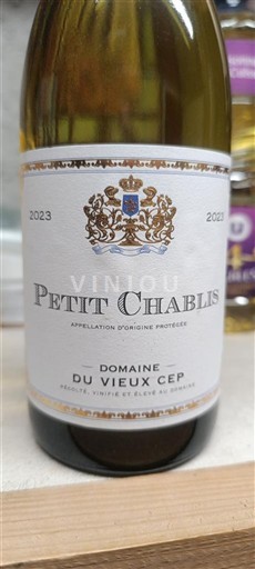 Burgund Petit-Chablis Domaine Vieux Cep 2023