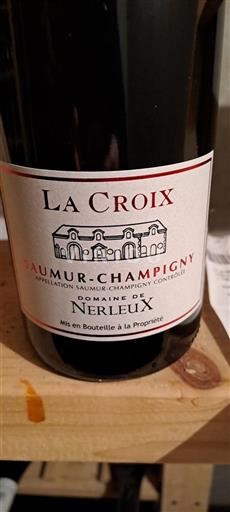 Thung lũng sông Loire Saumur-champigny Domaine Nerleux La Croix Không niên vụ