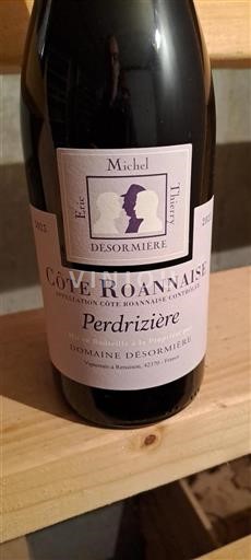 Loiren laakso Côte-roannaise Domaine Desormière Perdrizière 2023