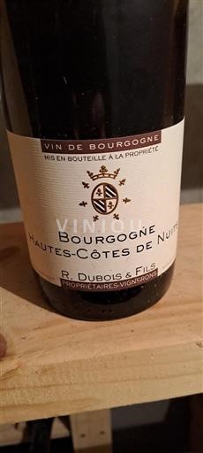 Borgoña Hautes Côtes de Nuits Domaine R. Dubois & Fils 2021
