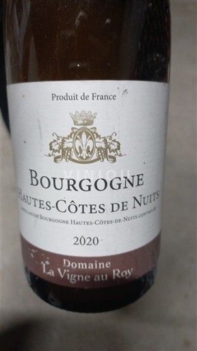 Bourgogne Không được chỉ định Domaine La Vigne au Roy 2020