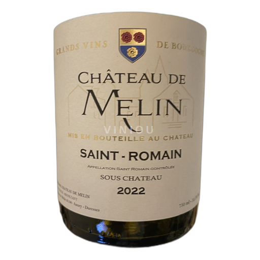 Burgundy Saint-Romain Château Melin Sous le Château 2022