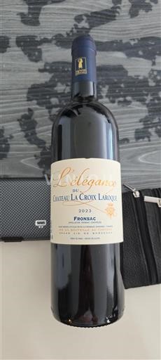 Bordeaux Fronsac Château Lacroix-Laroque L'élégance 2023