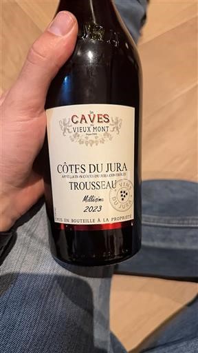 Jura Côtes du Jura Les Caves du Vieux Mont Trousseau 2023
