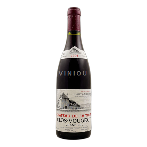 Borgonha Clos-de-Vougeot Grand Cru Domaine Latour 2001