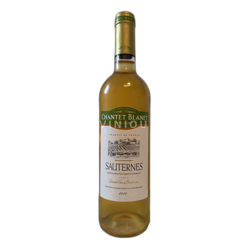 Bordeaux Sauternes Chantet Blanet 2020