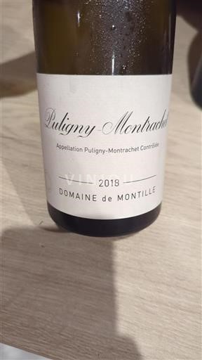 Bourgondië Puligny-Montrachet Domaine Montille 2018