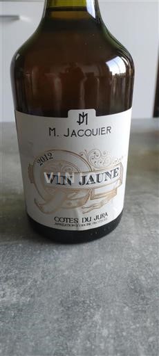 Jura Côtes-du-jura M. Jacquier Vin Jaune 2012