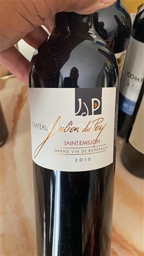 Bordeaux Saint-Émilion Château Julien du Pey 2015