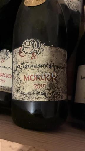Beaujolais Morgon Michel & Arnaud GIVORS Les Tonneaux d'Arnaud 2015