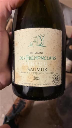 Thung lũng sông Loire Saumur Domaine Des Frémonclairs 2024