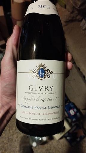 Burgundy Givry Pascal Le Monde 2023