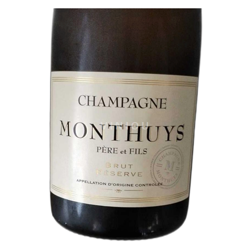Šampanja Šampanjec Monthuys Brut Réserve Neleten.