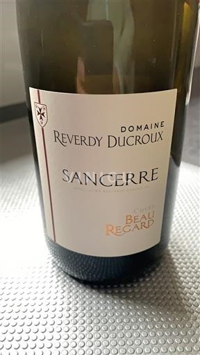 Loiredalen Sancerre Reverdy Ducroux Beau Regard Icke årgångsbetecknad