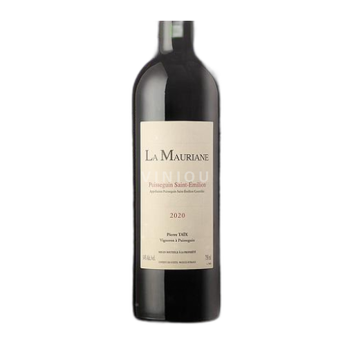 Bordeaux Puisseguin-saint-émilion La Mauriane 2020