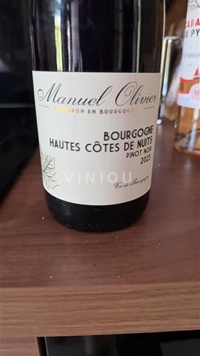Borgonha Hautes Côtes de Nuits Manuel Olivier 2023