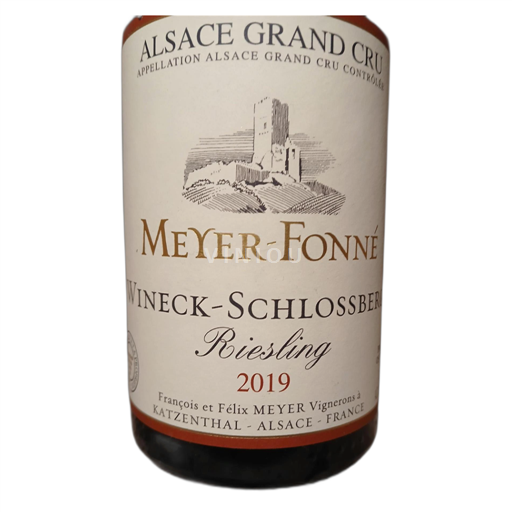 Alsacia Riesling Meyer-Fonné GC Wineck Schlossberg 2019
