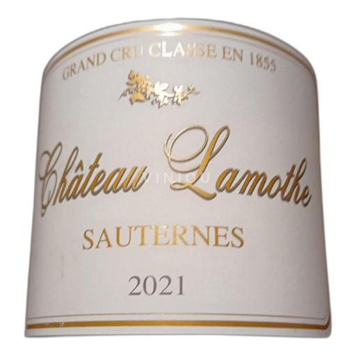 Bordeaux Sauternes Château Lamothe 2éme GCC 2021