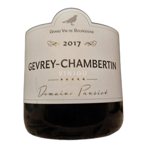 Bourgogne Gevrey-chambertin Domaine Pansiot 2017