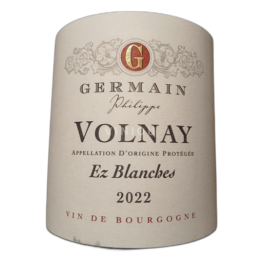 Burgundy Volnay Domaine Germain Ez Blanches 2022