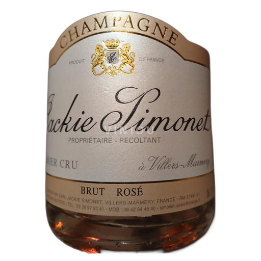 Šampanja Šampanjec Domaine Jackie Simonet Neleten.