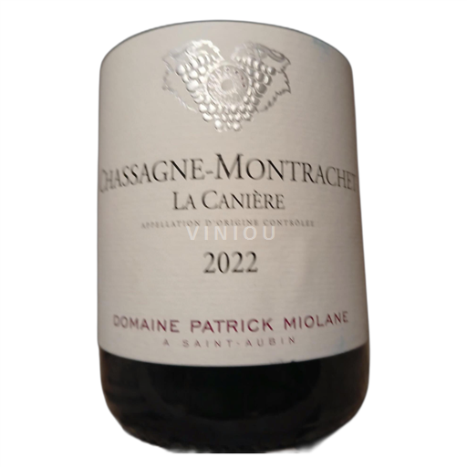 Bourgogne Chassagne-montrachet Domaine Miolane La Caniére 2022
